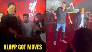 Jurgen Klopp Partying Hard with Liverpool Players 😍🤣 | Klopp Dance Moves During Farewell Party