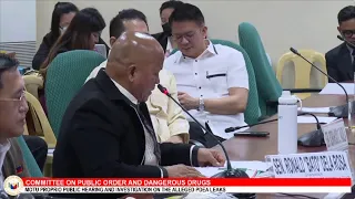 LIVE | Pagdinig ng Senado hinggil sa umano’y PDEA leaks