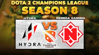 🔴DOTA 2[RU] Nemiga Gaming vs HYDRA [Bo3] | D2CL 2022 S8 | Group Stage