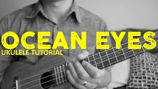 Billie Eilish - Ocean Eyes (Ukulele Tutorial) - Chords - How To Play