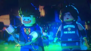 The Lego Batman Movie but when Joker says I surrender it’s the audio from Spongebob