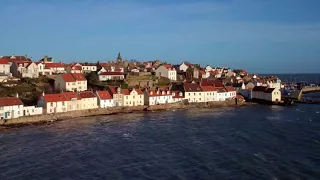 Winter Video Coastal Path Pittenweem East Neuk Of Fife Scotland