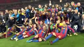 1992-2015 FC Barcelona UEFA Champions League winners