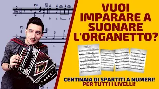 Lezione di organetto - TUTORIAL METODO A NUMERI del maestro MARIO CARBONE