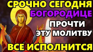 ПРЯМО СЕЙЧАС ПРОЧТИ ЭТУ МОЛИТВУ БОГОРОДИЦЕ СРАЗУ ВСЕ ИСПОЛНИТСЯ! Православие