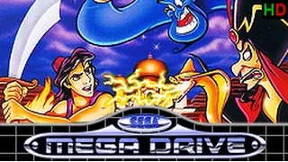 Disney's ALADDIN (Megadrive / Genesis) Complete Playthrough. Co-op Commentary. HD Video