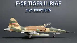 Northrop F-5E Tiger II IRANIAN AIR FORCE 1/72 Hobbyboss Model Kit Full Video Build
