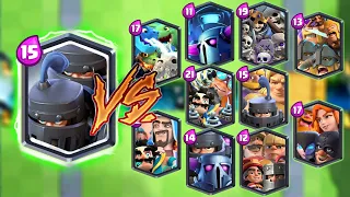 2x MEGA KNIGHTS VS ALL TEAMS - Clash Royale Team Battle