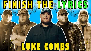 Finish The Lyrics Luke Combs Country | Country Music Quiz