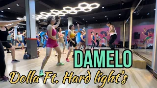 DOLLA - DAMELO ft. Hard Lights | Zumba | Dance Fitness | choreo by Shubham Patel