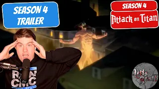 THE GAME HAS CHANGED! | Attack on Titan Season 4 Reaction | SEASON 4 TRAILER
