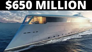 Inside Bill Gates $650 million Hydrogen Powered Luxury Yacht (Sinot Aqua)