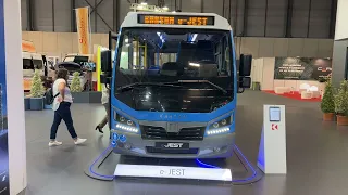 2023 Karsan E-Jest Electric Bus Interior and Exterior FIAA Madrid