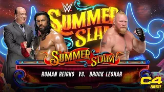 WWE 2K23 Brock Lesnar vs Roman Reigns Gameplay PS5 4K