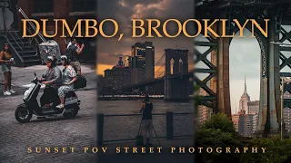 Tamron 50-400mm F/4.5-6.3- Sunset at Dumbo Brooklyn POV Street Photography