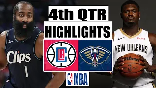 Los Angeles Clippers Vs New Orleans Pelicans 4th QTR GAME Highlights | Nov.11.24 |2023NBA Regular