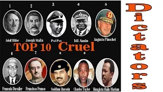 Top 10 cruel dictators of the world