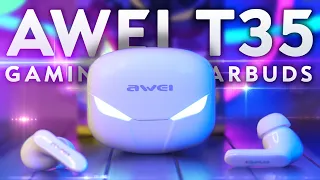 Игровые беспроводные наушники за 20$ - AWEI T35 TWS Gaming