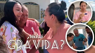 REVELANDO A GRAVIDEZ PRA FAMÍLIA | KESI ALVES