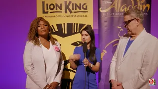 Disney on Broadway Returns with The Lion King and Aladdin - Jonathan Freeman and Bonita J Hamilton