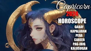 Capricorn  sa taong 2024 HOROSCOPE GABAY KAPALARAN  Para sa pera, Career, Pag ibig, at Kalusugan