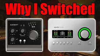 I switched From The Universal Audio Apollo Solo To The Audient ID4 mkii