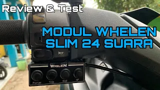 MODUL SIRINE WHELEN SLIM 24 SUARA - Review And Test