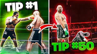 50 Rapid Fire Tips to Master Undisputed Boxing Game [Land Easy Knockouts]