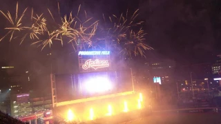 Indians game fireworks 7/21/2017