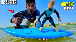 RC Fastest Surfer Board Unboxing & Testing - Chatpat toy tv