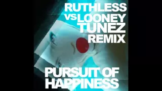 Steve Aoki - Pursuit Of Happiness (Ruthless vs. Looney Tunez Remix) [HQ]