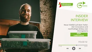 #52 Entdecke MicroGreens: Die neue Vielfalt auf deinem Teller mit Jörn Christiaens & Dominik Burkart