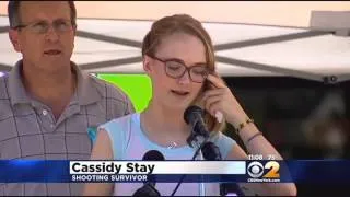 Texas Teen Who Survived Shooting Speaks At Memorial