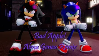 [MMD] Sonic and Shadow - Bad Apple (Alma Genea Remix)