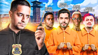 Um dia comigo NA PRISÃO?! 😂 | Prison Simulator