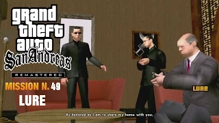 GTA: San Andreas HD REMASTERED Part 49 LURE Gameplay lets play XBOX 360 Walkthrough