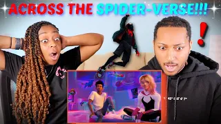 "SPIDER-MAN: ACROSS THE SPIDER-VERSE (PART ONE)" First Look REACTION!!!