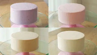 Whipped cream compilations(Blueberry,Raspberry,Dalgona,Caramel)