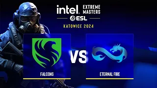 Falcons проти Eternal Fire | Мапа 1 Vertigo | IEM Katowice 2024