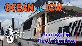 Boating in South Carolina - Ocean vs. ICW E150