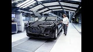 Audi Q6 e-tron quattro 2024 - Advanced Production Technology at Audi Factory in Germany