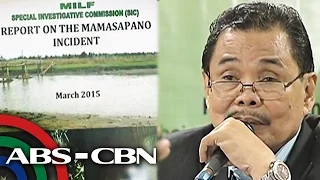 MILF report: Ceasefire violation, nilabag; SAF survivor, lumabag ng karapatang pantao