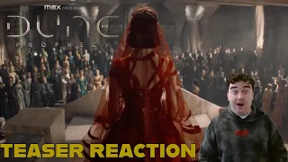 Dune: Prophecy | Official Teaser Reaction/Review