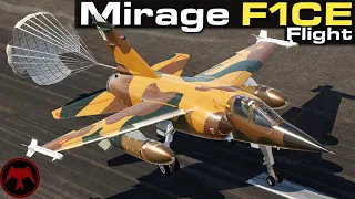 DCS: Mirage  F1CE Take off, Landing, flight Tutorial