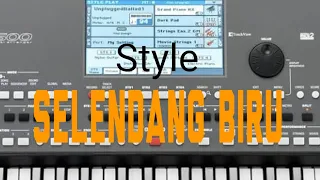 STYLE, SELENDANG BIRU, Korg Pa 600