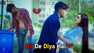 Dil De Diya Hai || Sad love story || Sar ko jhuka ke aaya main tera samne || @agboys5073