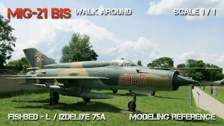 MiG-21 Bis izdeliye 75A "Fishbed-L" walkaround 2024 HD