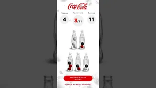 Coca-Cola sort it! level 4 Easy