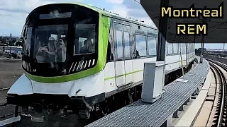 Montreal Reseau Express Metropolitan (assortment of train clips)