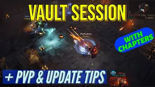 Defending Vault as Immortal + PVP/Update Tips + Crusader PVP Dash Build | Diablo Immortal #pvp #f2p